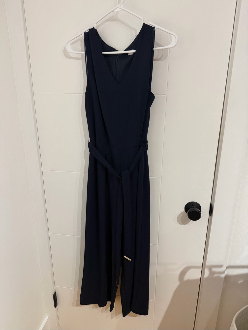 Tommy Hilfiger Navy Jumpsuit with Signature Logo